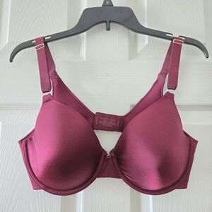 Vanity Fair Burgundy Bra